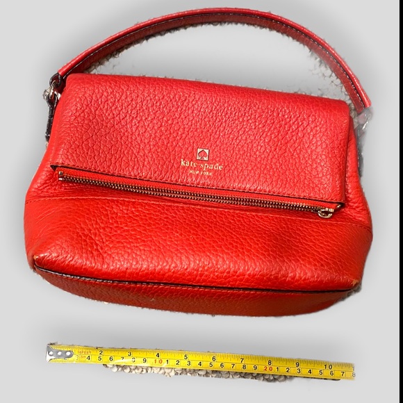 Woman’s Kate Spade Southport Avenue Maria Orange Top Handle Crossbody Handbag - Picture 5 of 7